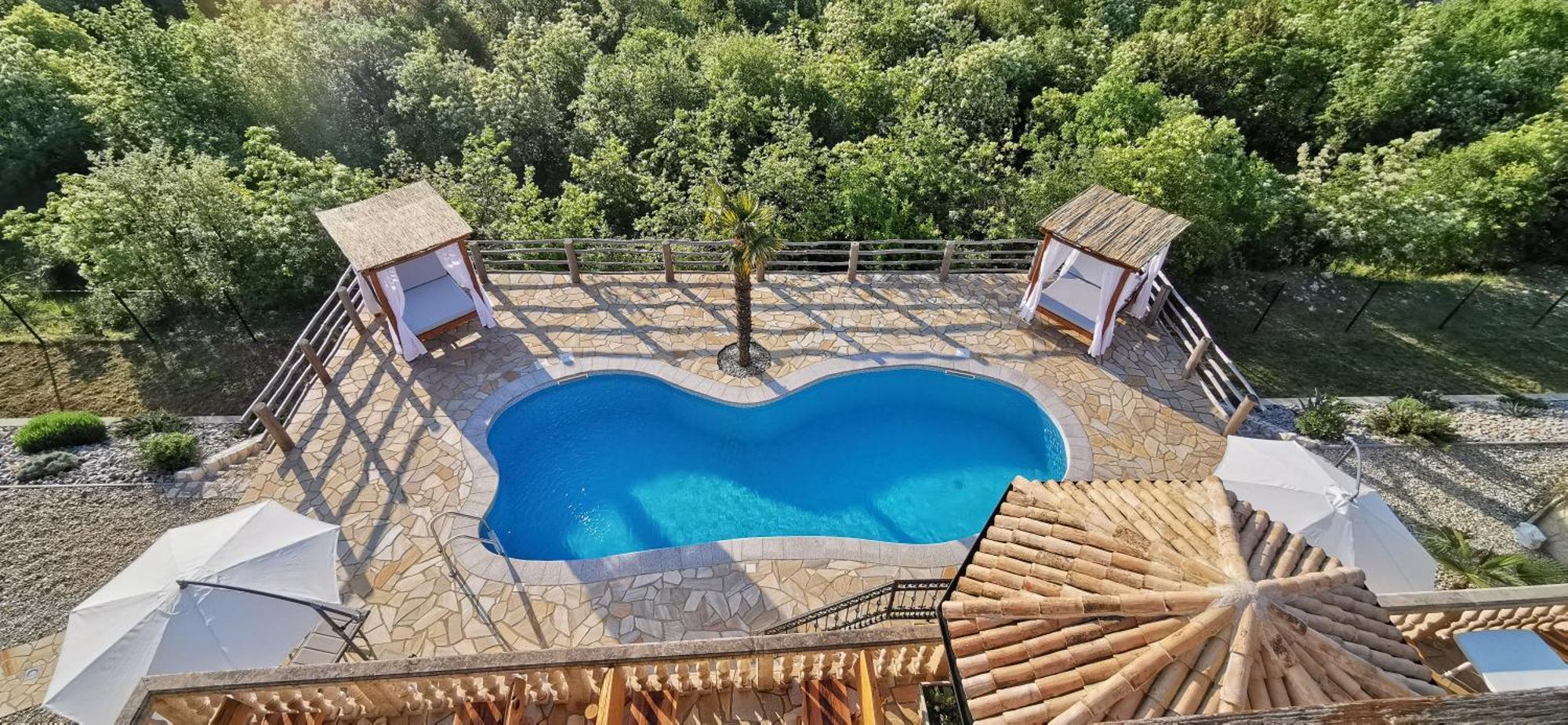 Villa Bora Moscenicka Draga Bed&Breakfast Мошченице Экстерьер фото